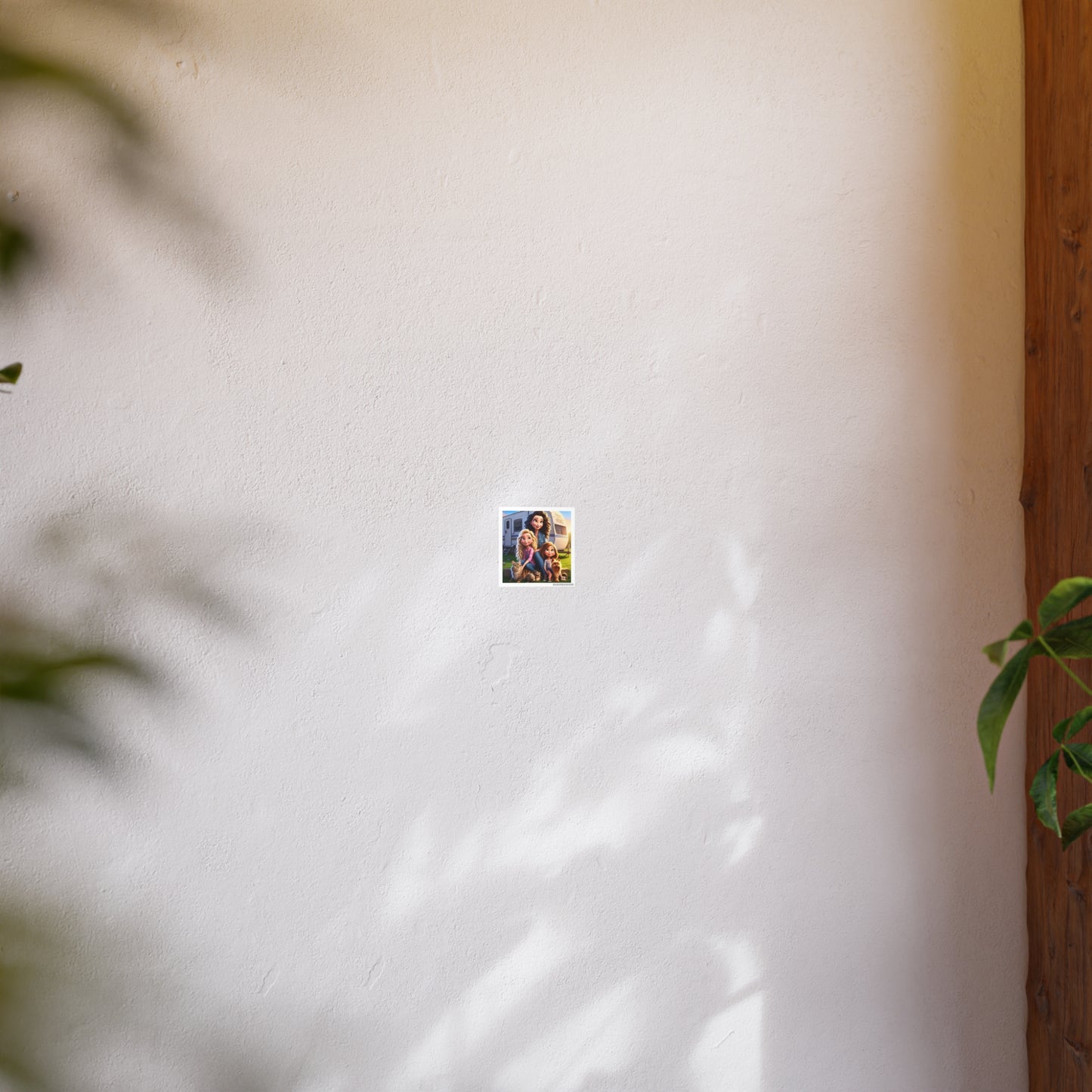 Mongrain's Family Adventures Whimsical Photo Art Posters - Home Decor, Wall Art, Gifts for Pet Lovers, Kids' Room, Family Moments