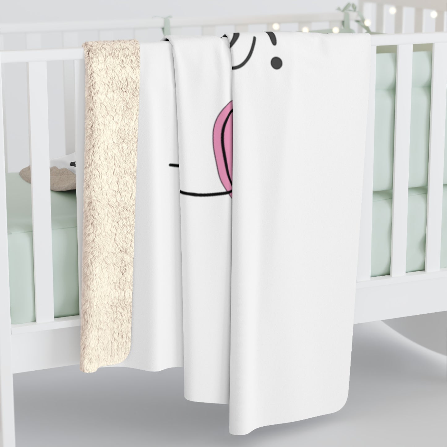 Je MEM à la Folie par Marie-Ève Mongrain, Cozy Sherpa Blanket - 'Warm Fleece Throw, Perfect Gift for Valentine's Day, Home Decor, Winter Cozy Nights, [...]