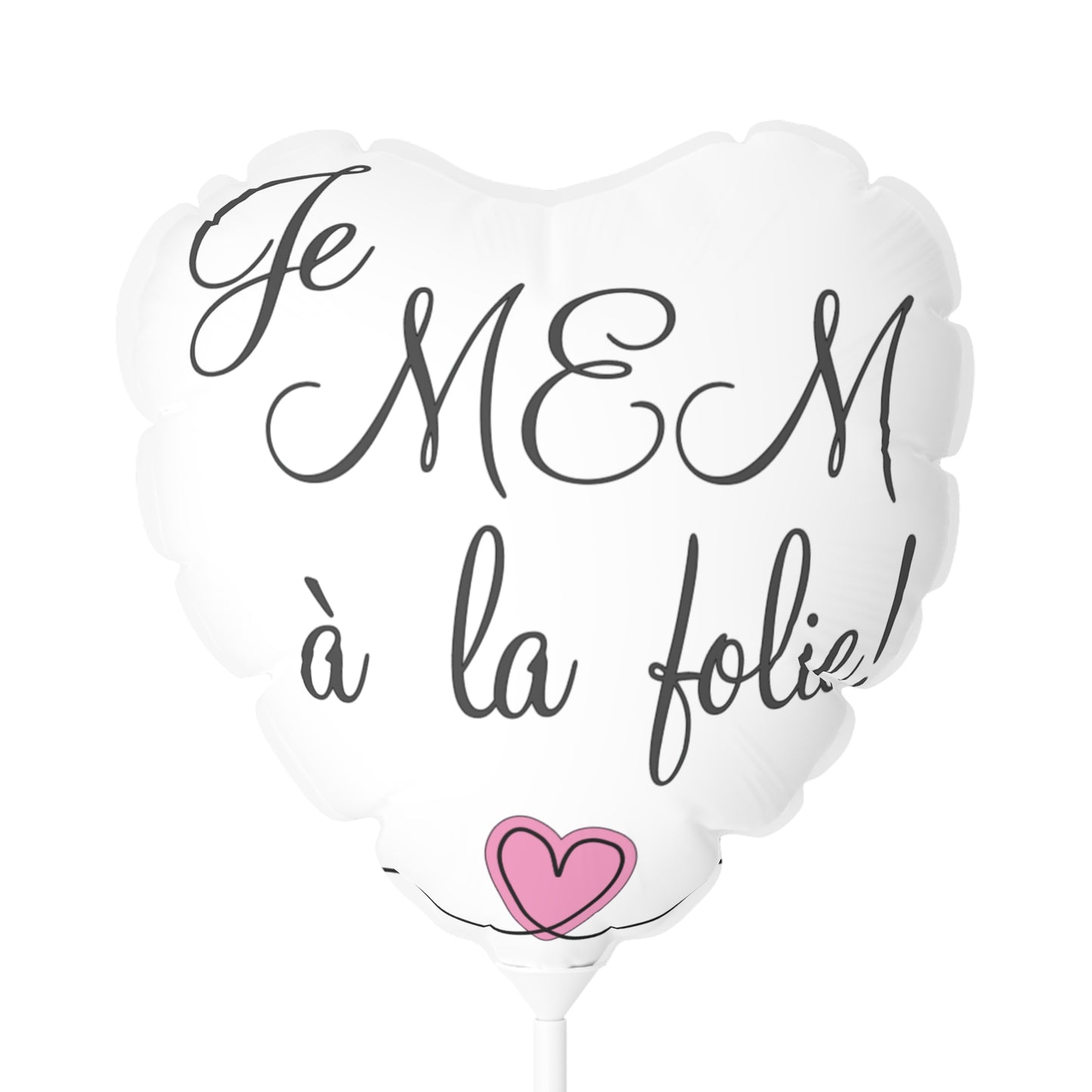 Je MEM à la Folie by Marie-Ève Mongrain Heart-Shaped Balloons for Romantic Occasions, Love Celebrations, Wedding Decor, Valentine's Day, Party Supplies