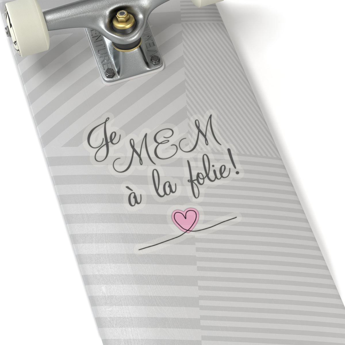 Je MEM à la Folie par Marie-Ève Mongrain, Kiss-Cut Stickers, Cute Laptop Decor, Gift for Friends, Scrapbooking Supplies, Love Note Stickers