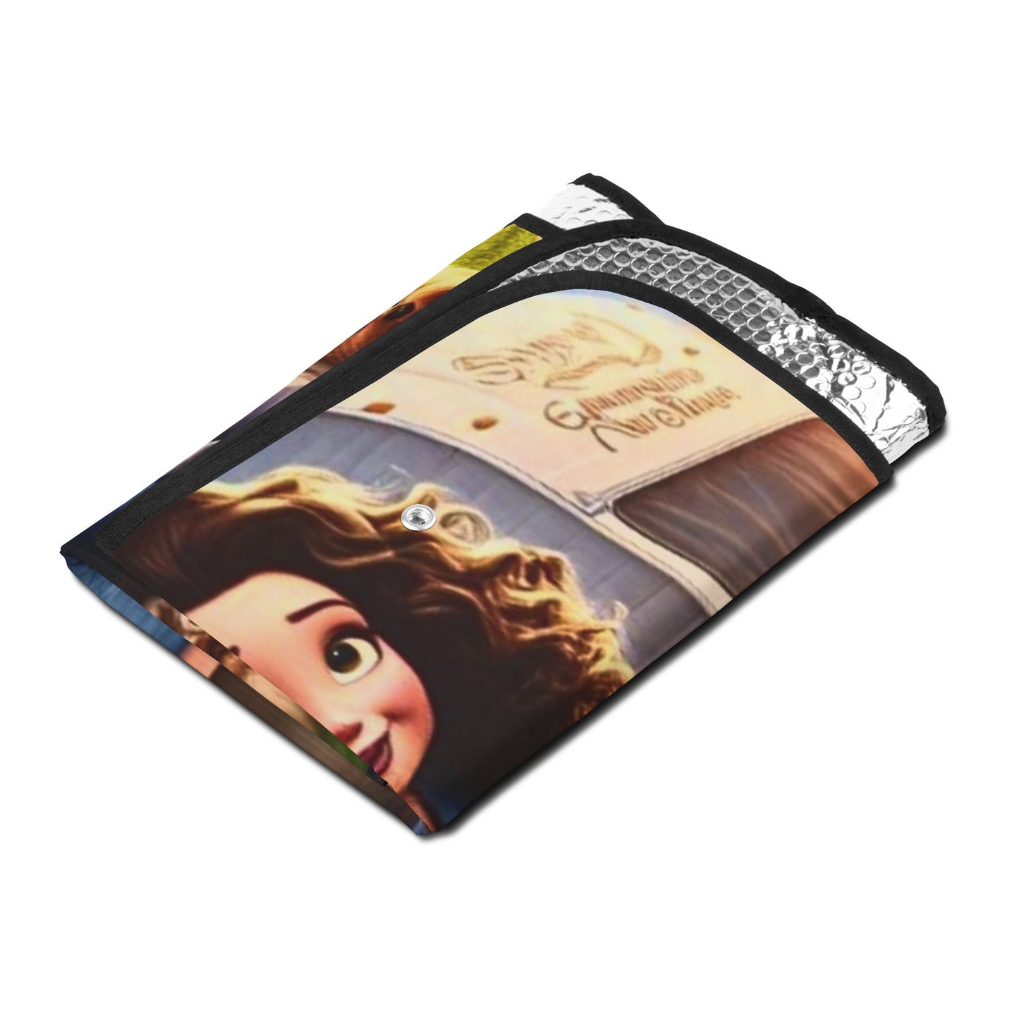 Mongrain's Family Adventures Fun Car Sun Shades, Family Road Trip Accessories, Cartoon Car Window Cover, UV Protection Shades, Summer Travel Gifts