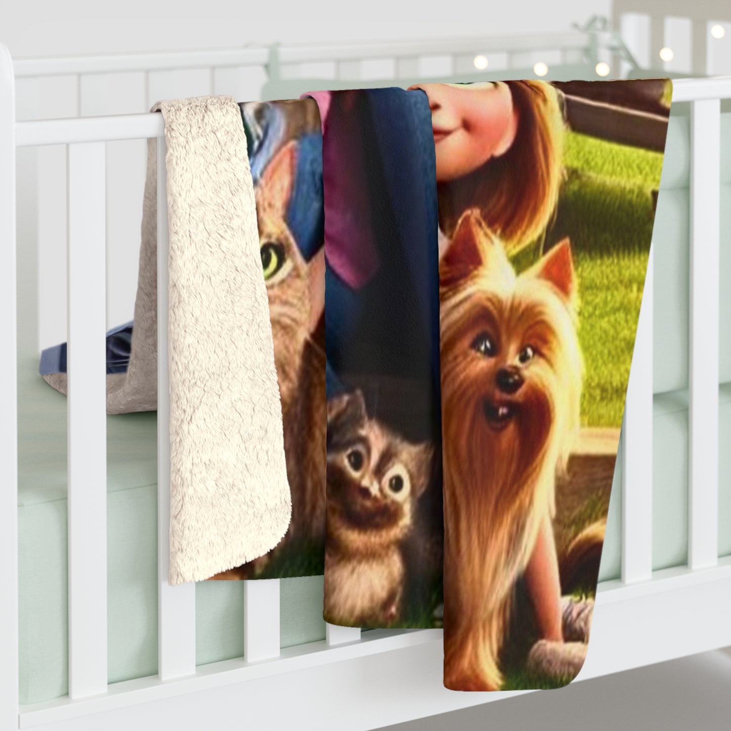 Mongrain's Family AdventuresCozy Family Adventure Sherpa Fleece Blanket, Kids Blanket, Comfy Throw, Home Decor, Gift for Mom, Camping Blanket