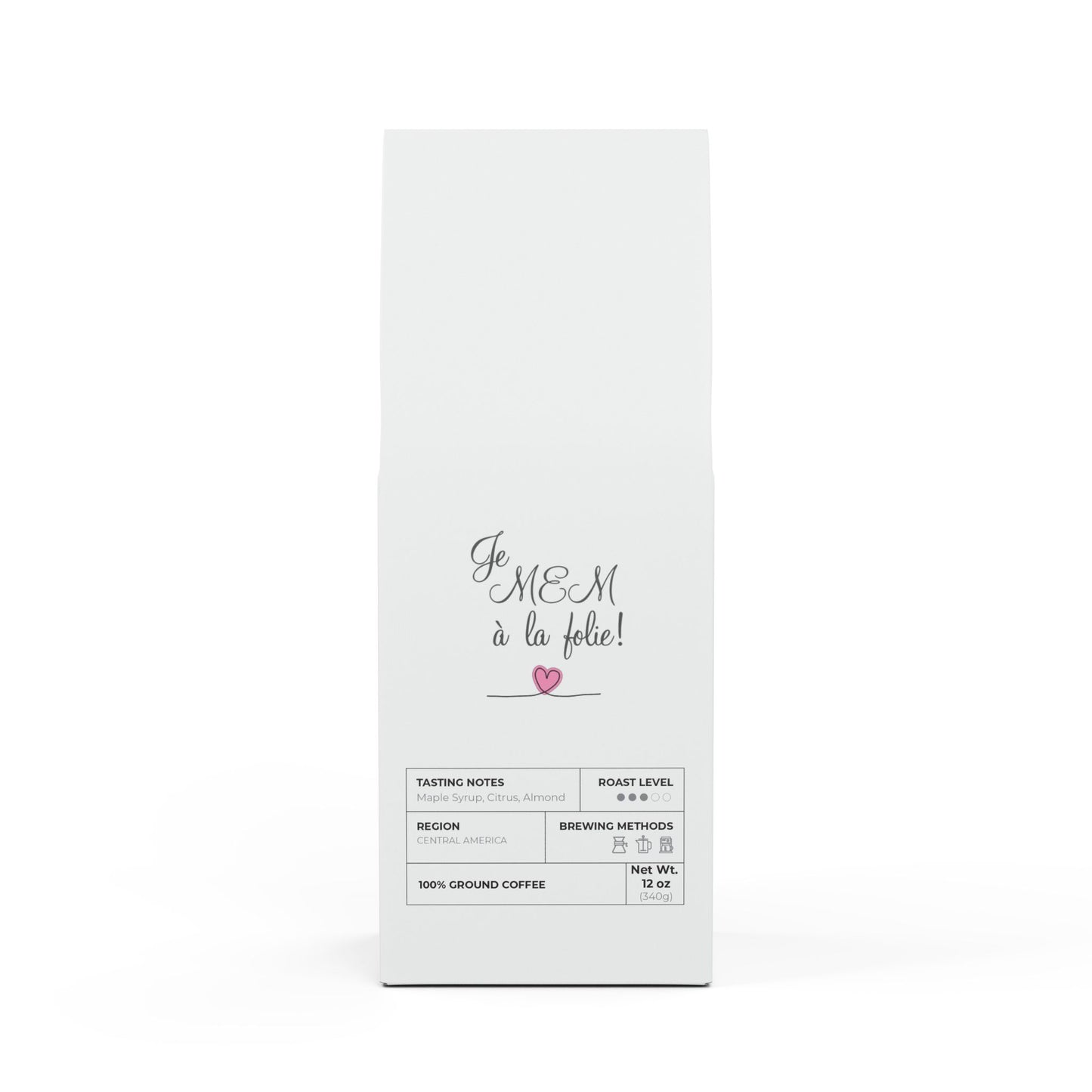 Je MEM à la Folie par Marie-Ève Mongrain, Broken Top Coffee Blend (Medium Roast)