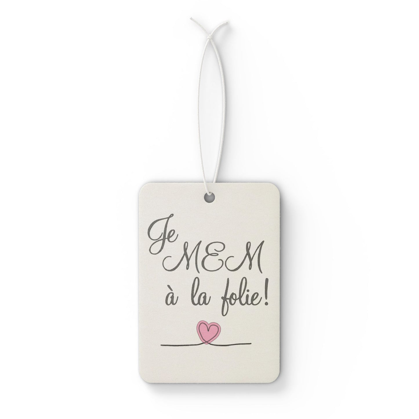 Je MEM à la Folie par Marie-Ève Mongrain Charming Car Air Freshener -Cute Home Decor, Gift for Car Lovers, Aromatic Hanging Ornament, Valentine's [...]