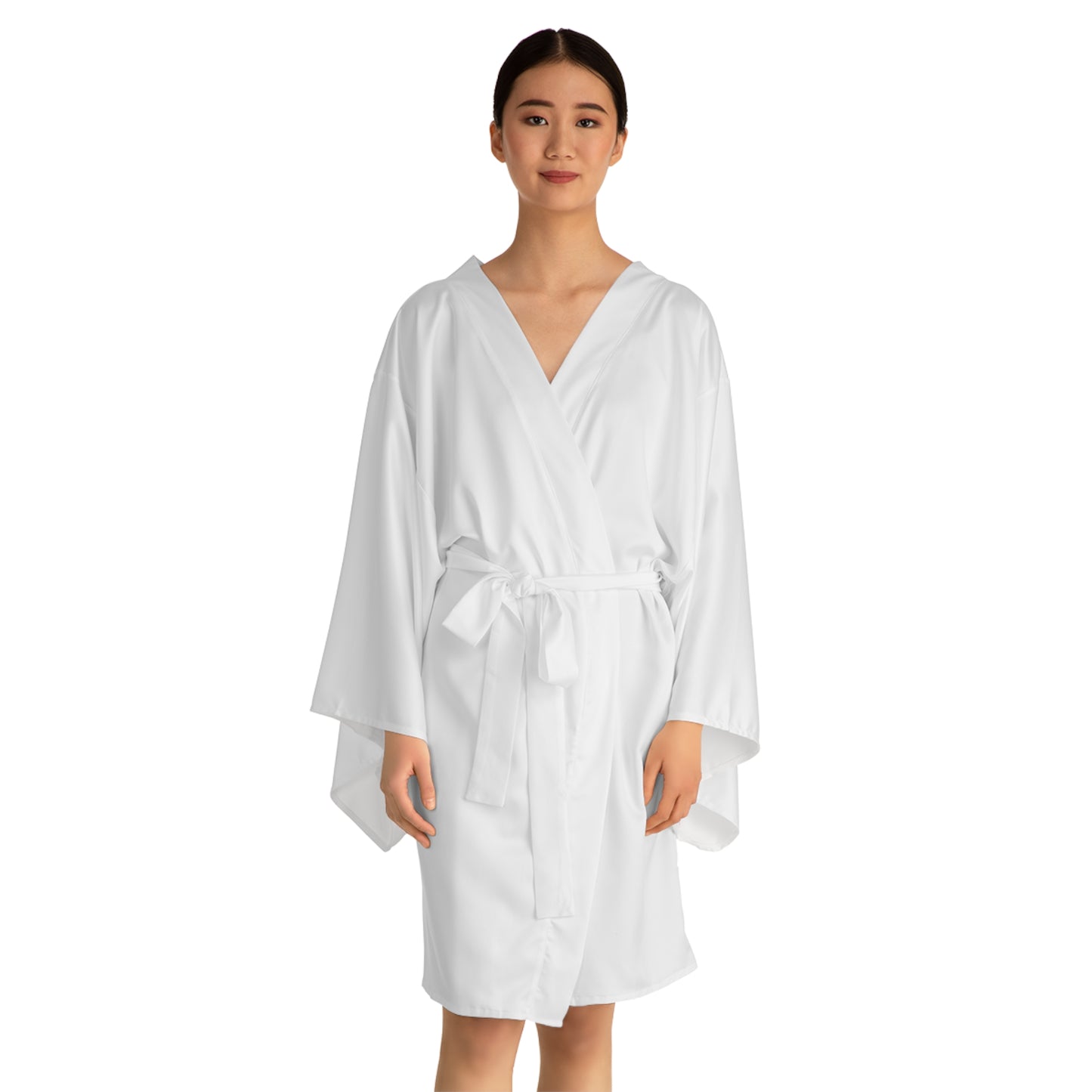 Je MEM à la Folie par Marie-Ève Mongrain,  Long Sleeve Kimono Robe, Bridal Loungewear, Maternity Gift, Cozy Homewear, Wedding Apparel, Spa Day Essentials