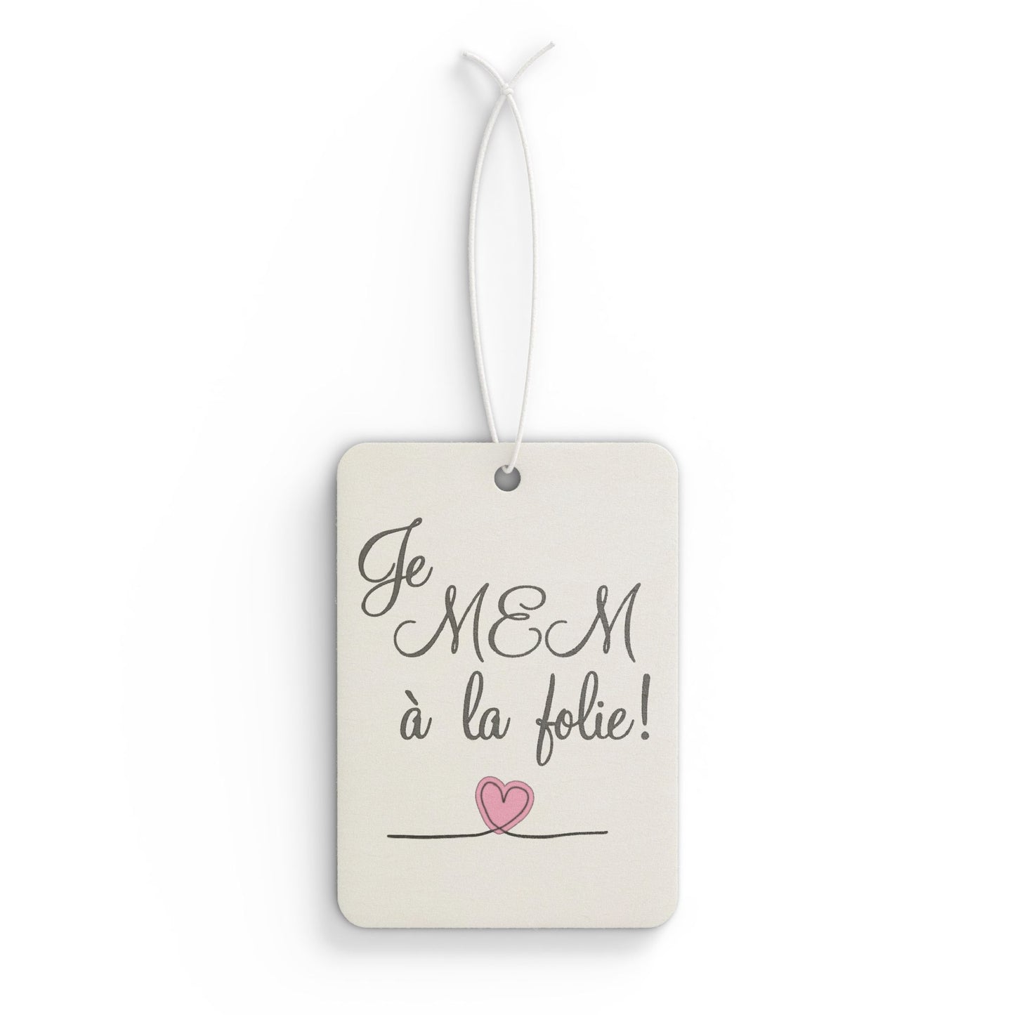Je MEM à la Folie par Marie-Ève Mongrain Charming Car Air Freshener -Cute Home Decor, Gift for Car Lovers, Aromatic Hanging Ornament, Valentine's [...]