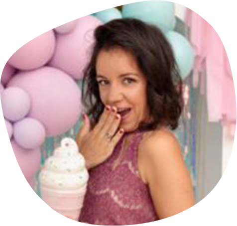 Marie Eve Mongrain With Ice-cream